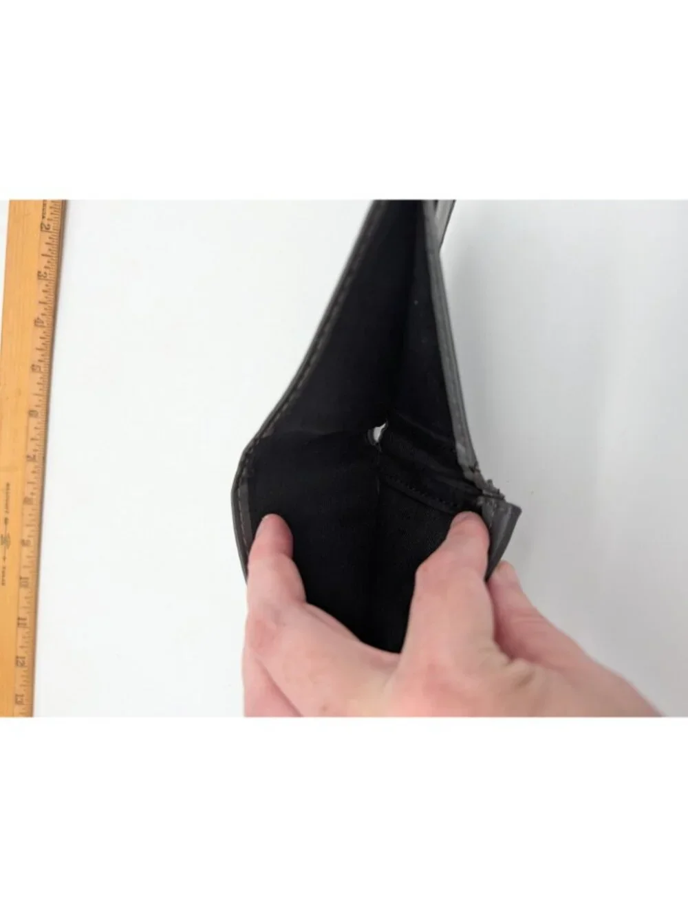 Calvin Klein CK Men's RFID Blocking Leather Bifold Wallet-Black- FLAW